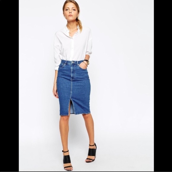 ASOS Dresses & Skirts - ASOS Denim Skirt